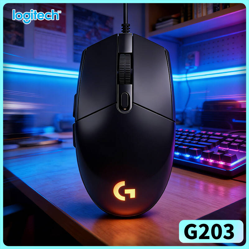Logitech Mouse G203 - Logitech G203 LIGHTSYNC Mouse Kabel Gaming-Grade
