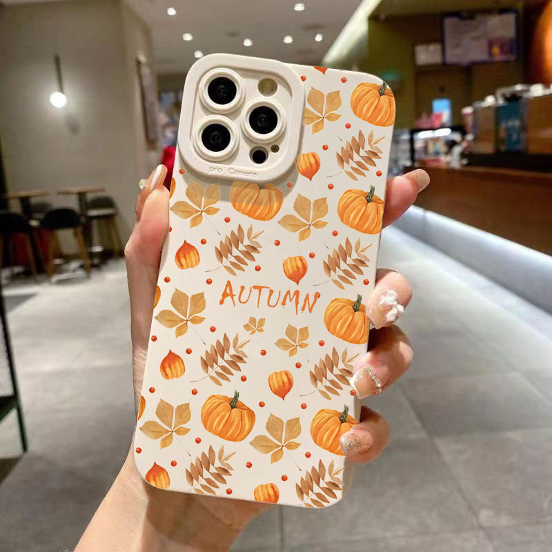 Casing Ponsel Desain Pola Labu - Receipt Printer Thermal ulasan dan harga
