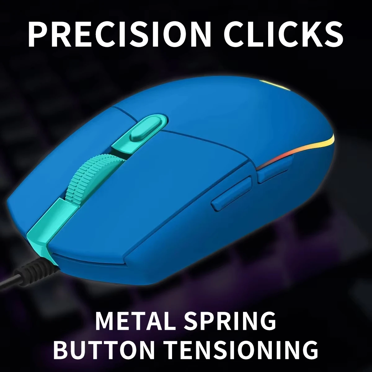 Mouse Gaming Logitech G203 RGB - Logitech Mouse G203 ulasan dan harga