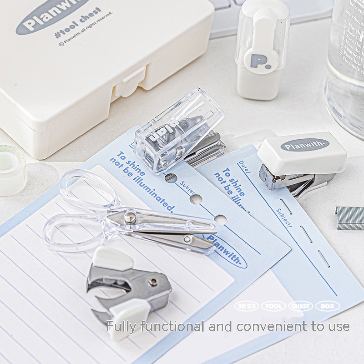 Set alat tulis Kawaii, Stapler - Office Technologies ulasan dan harga