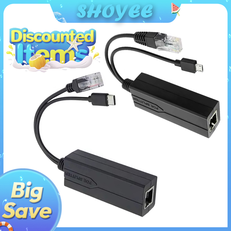 POE Splitter 48V Ke 5V Micro U - Power Over Ethernet ulasan dan harga