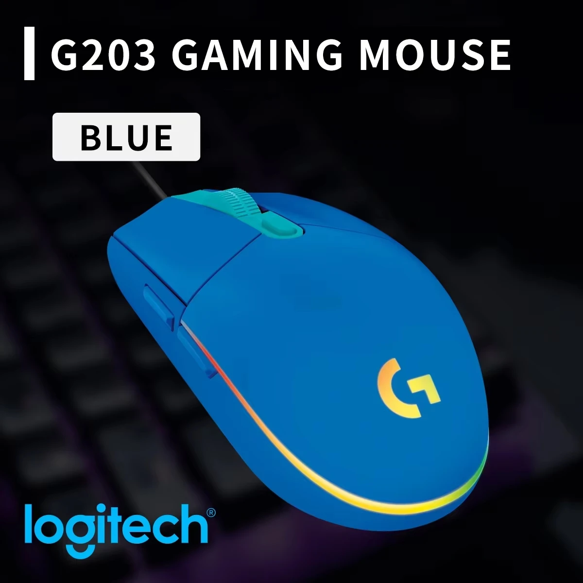 Mouse Gaming Berkabel Logitech - Logitech Mouse G203 ulasan dan harga