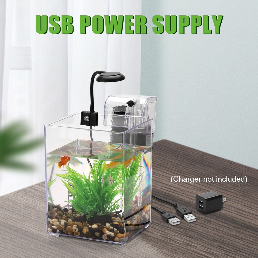 Set tangki ikan Desktop USB-mu - Office Technician ulasan dan harga