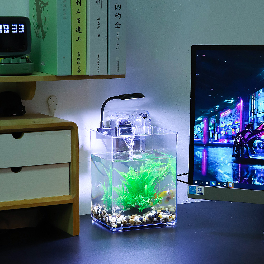 Set tangki ikan Desktop USB-mu - Office Technician ulasan dan harga